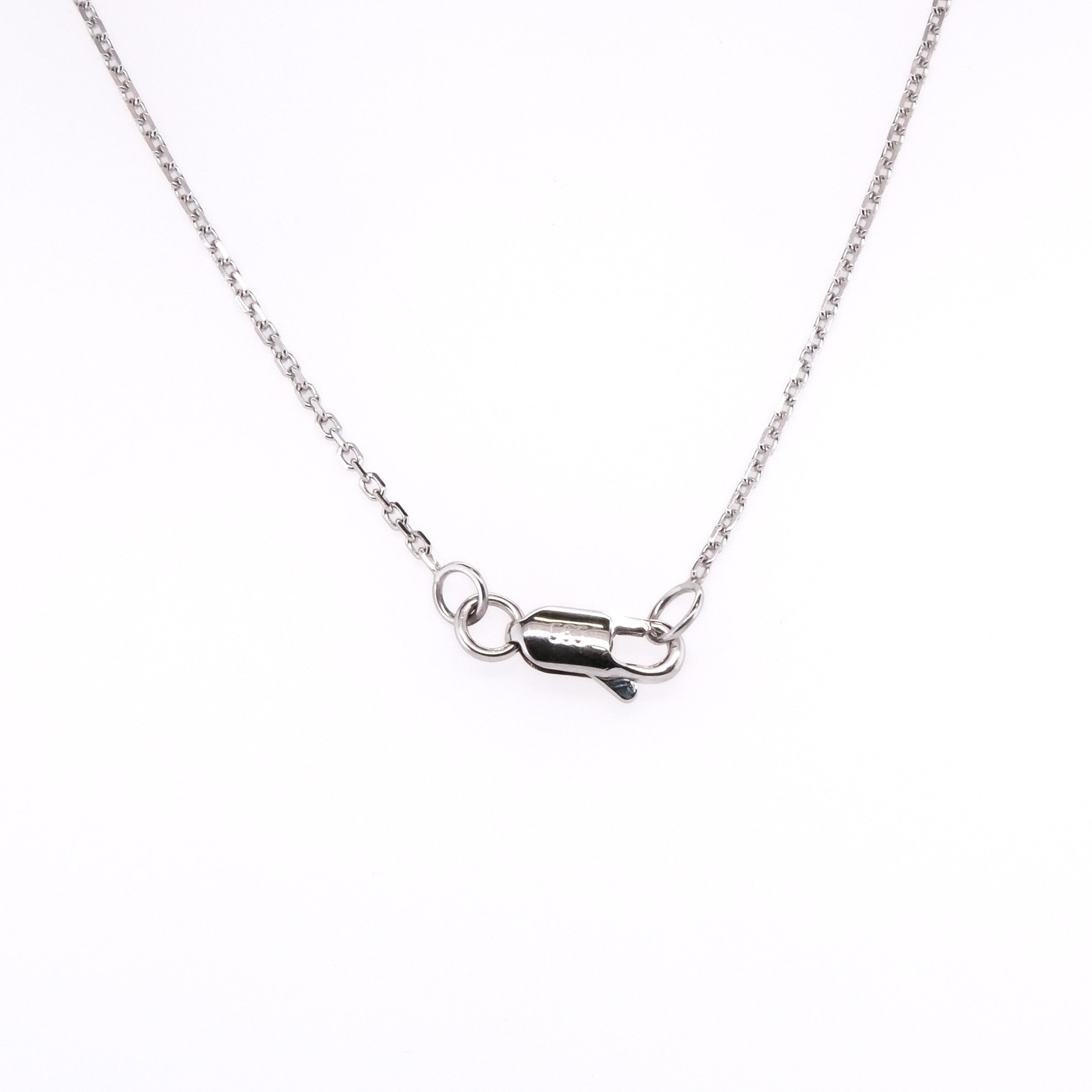 14k Emerald & Diamond Necklace