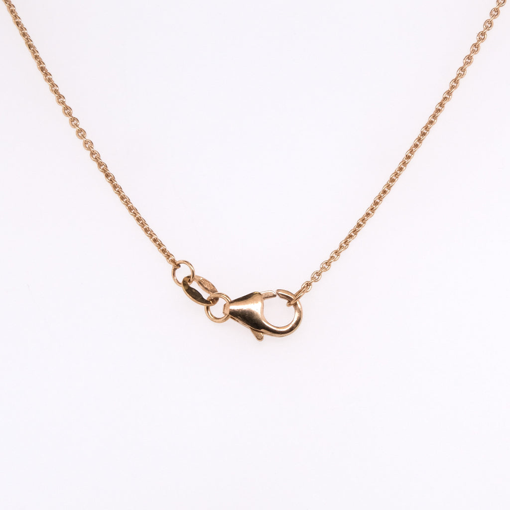 18k Morganite & Diamond Necklace