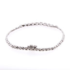 14k Diamond Heart Bracelet