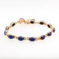 14k Lapis Lazuli Bracelet