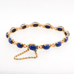14k Lapis Lazuli Bracelet