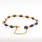 14k Lapis Lazuli Bracelet