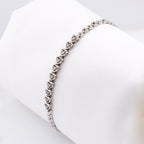 14k Diamond Heart Bracelet