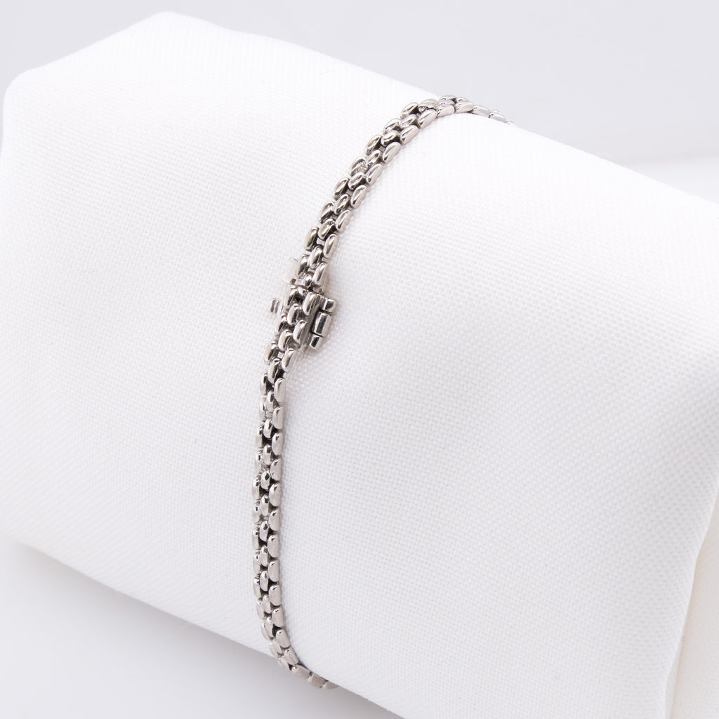 14k Diamond Heart Bracelet