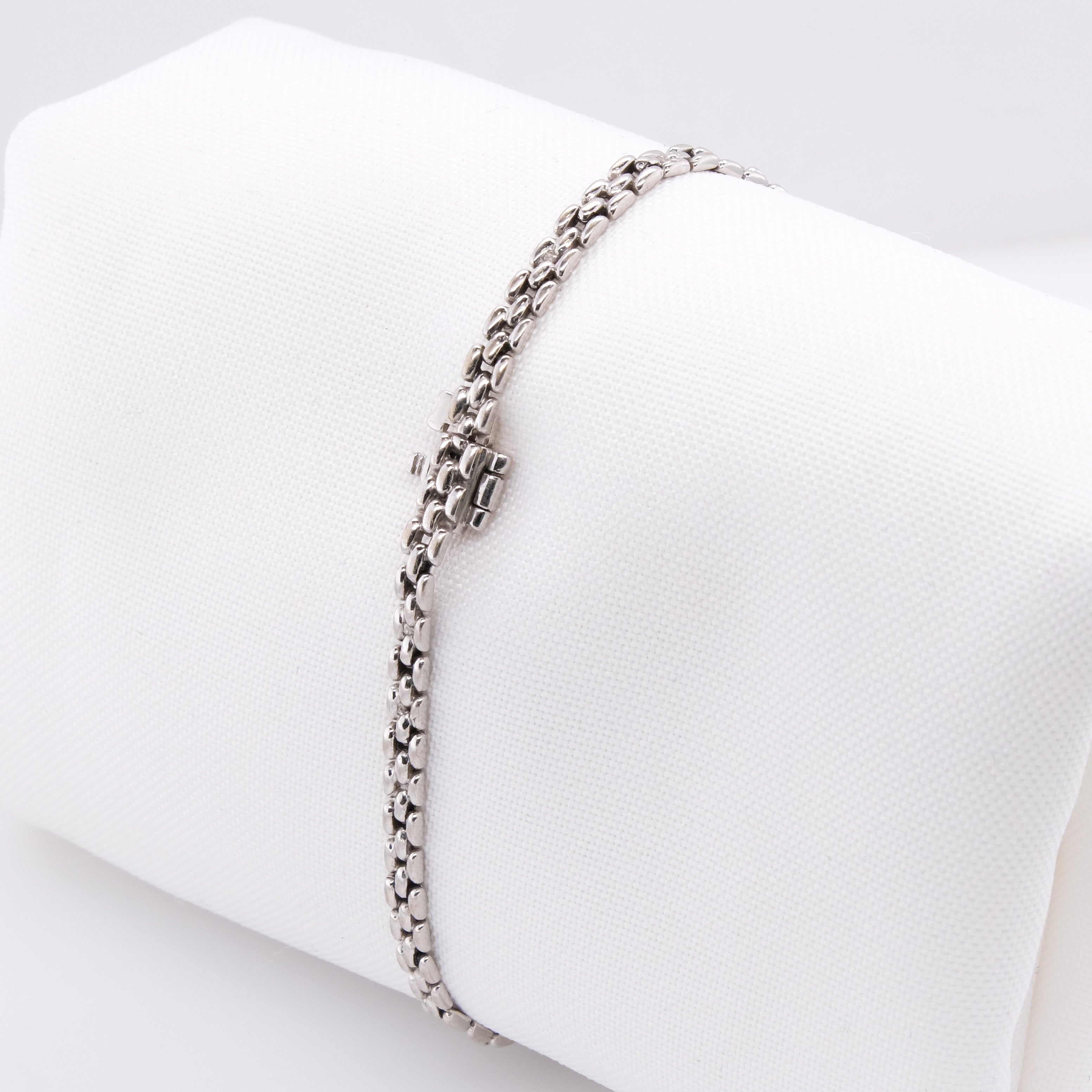14k Diamond Heart Bracelet