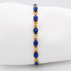 14k Lapis Lazuli Bracelet