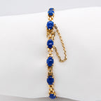 14k Lapis Lazuli Bracelet