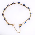 14k Lapis Lazuli Bracelet