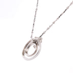 18k Circle Diamond Necklace