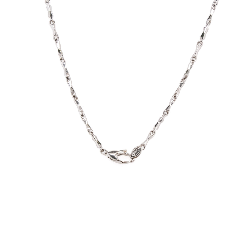 18k Circle Diamond Necklace