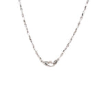 18k Circle Diamond Necklace