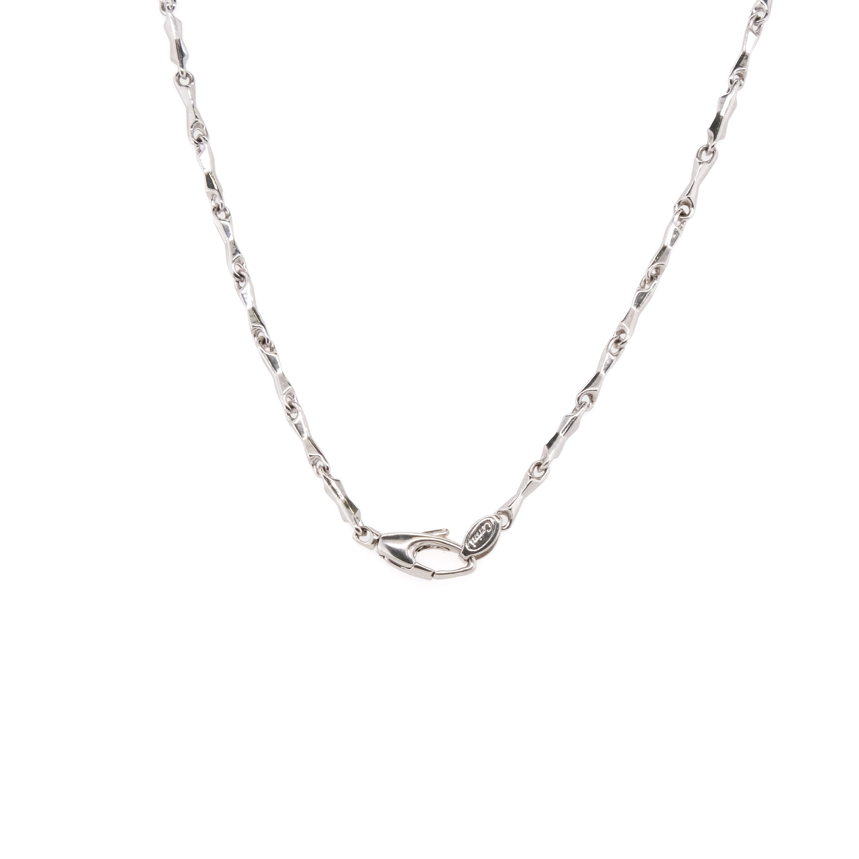 18k Circle Diamond Necklace