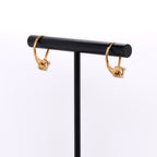 18k Diamond Lever Back Earrings