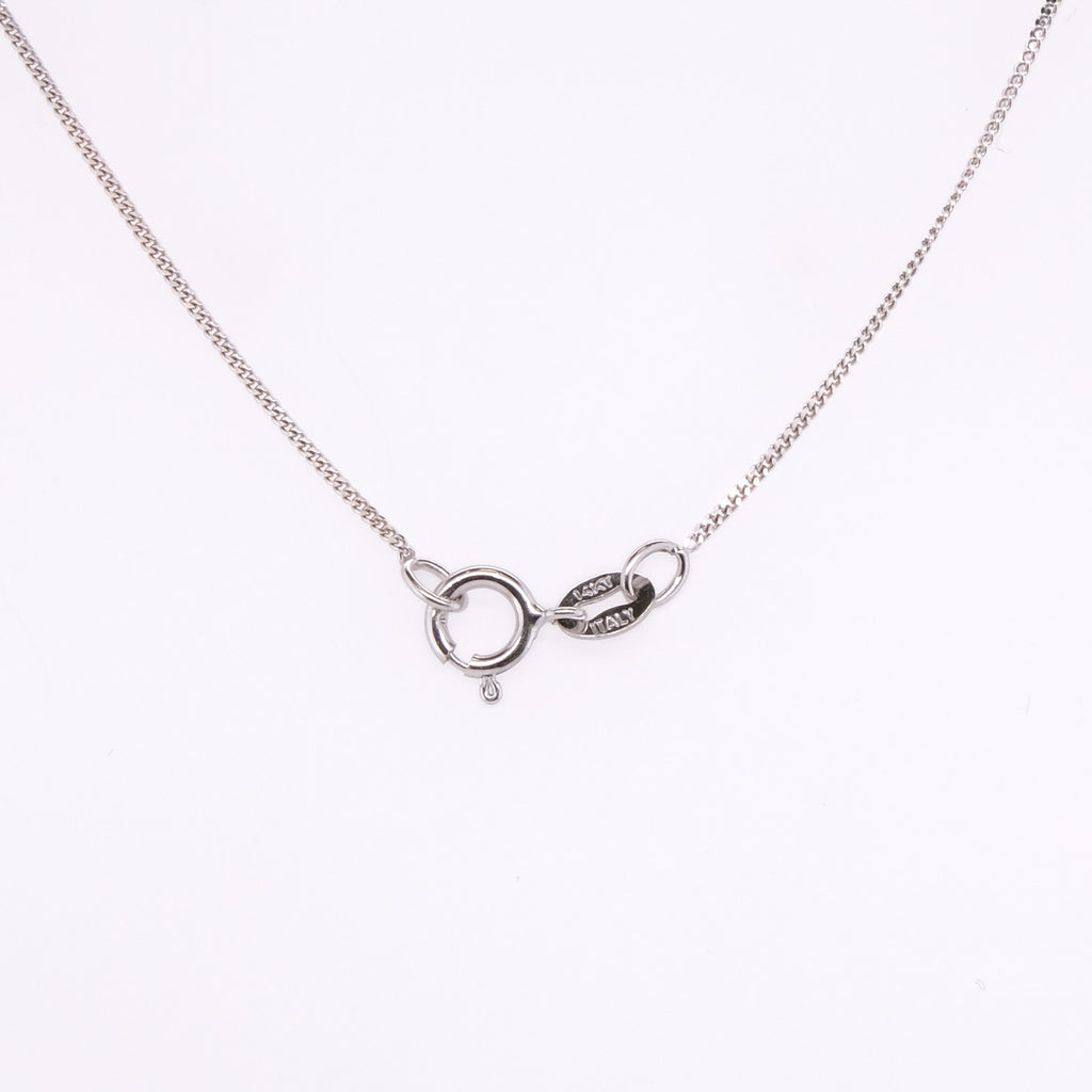 14k Sapphire & Diamond Necklace