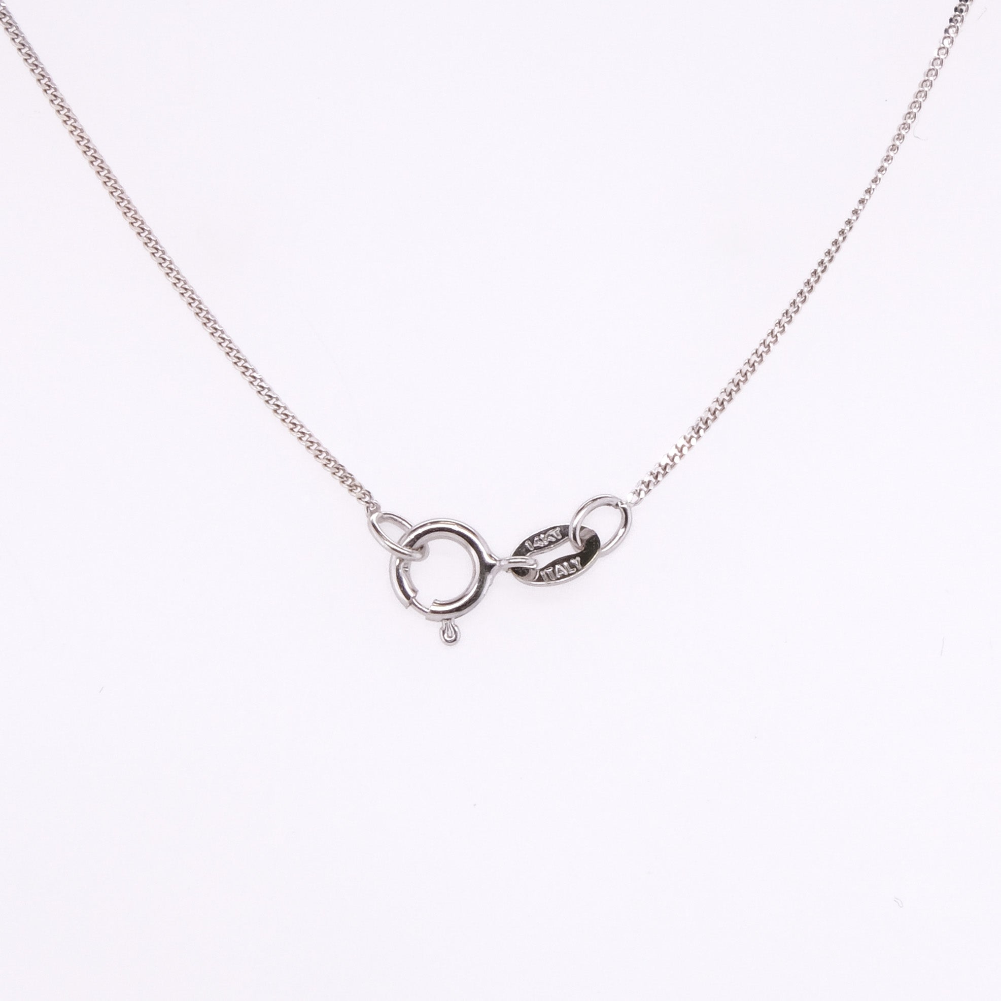 14k Sapphire & Diamond Necklace