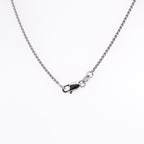 14k 3-Stone Diamond Necklace