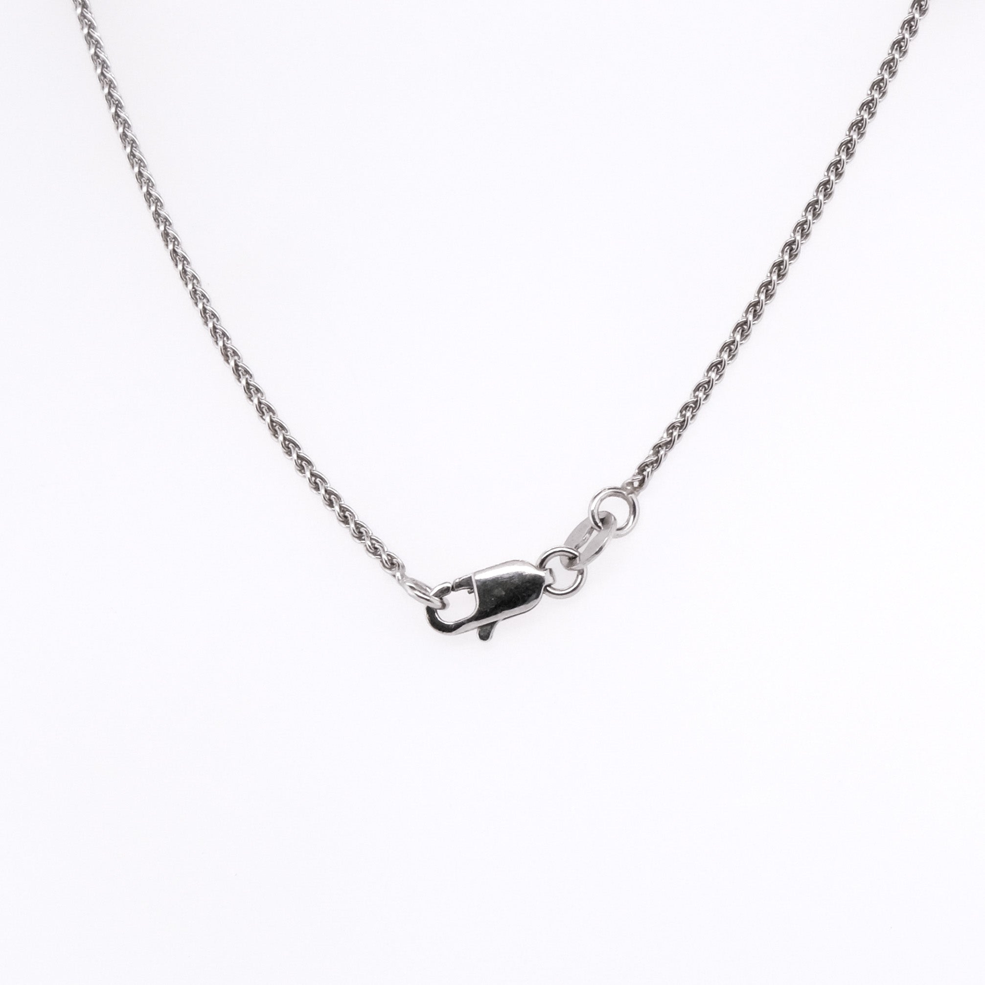 14k 3-Stone Diamond Necklace