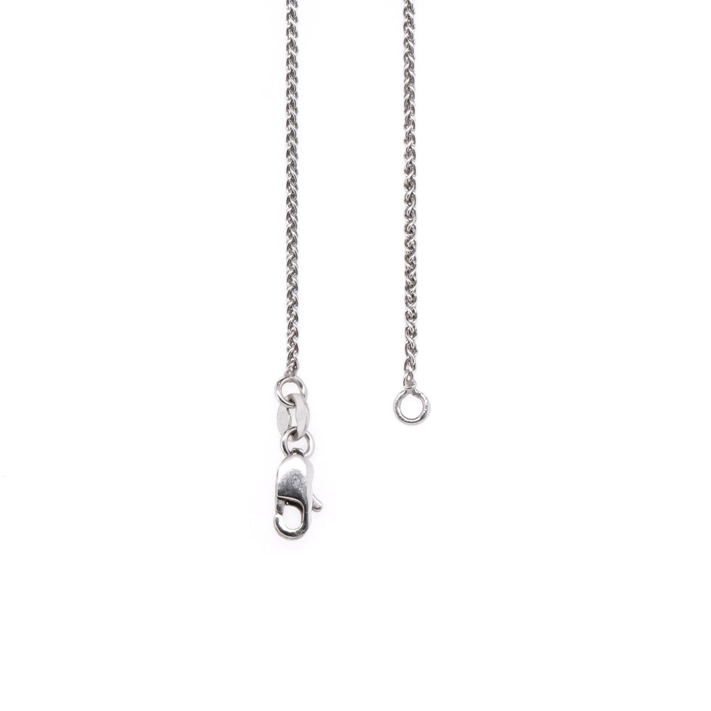 14k 3-Stone Diamond Necklace