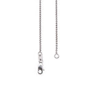 14k 3-Stone Diamond Necklace