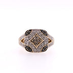 14k Fancy Coloured Diamond Ring