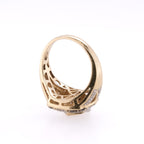 14k Fancy Coloured Diamond Ring