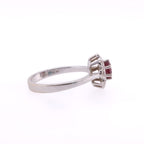 18k Ruby & Diamond Ring