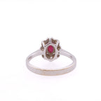 18k Ruby & Diamond Ring