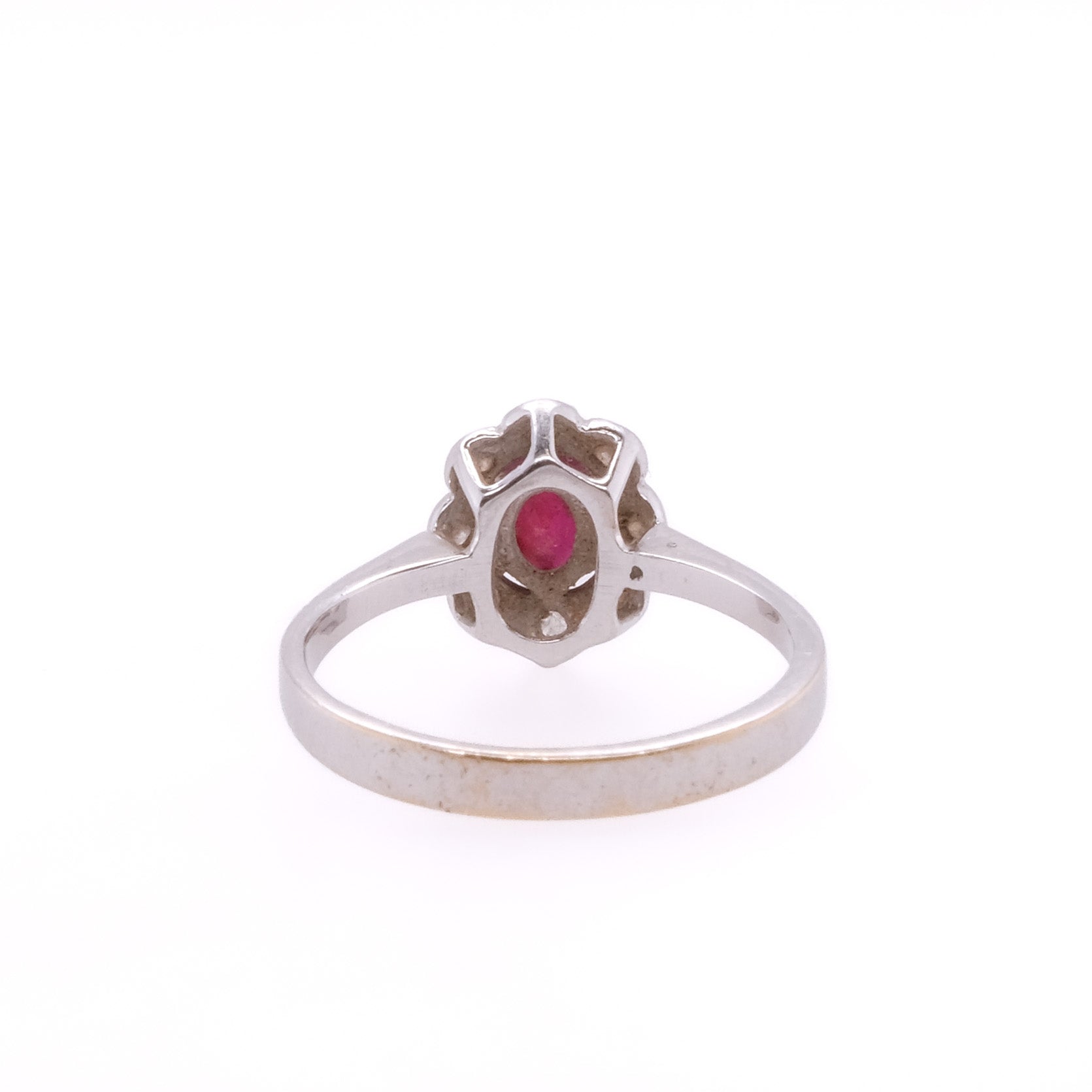 18k Ruby & Diamond Ring
