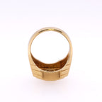 18k Diamond Octagon Ring
