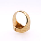 18k Diamond Octagon Ring
