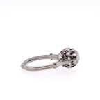 18k Victorian Rose Cut Diamond