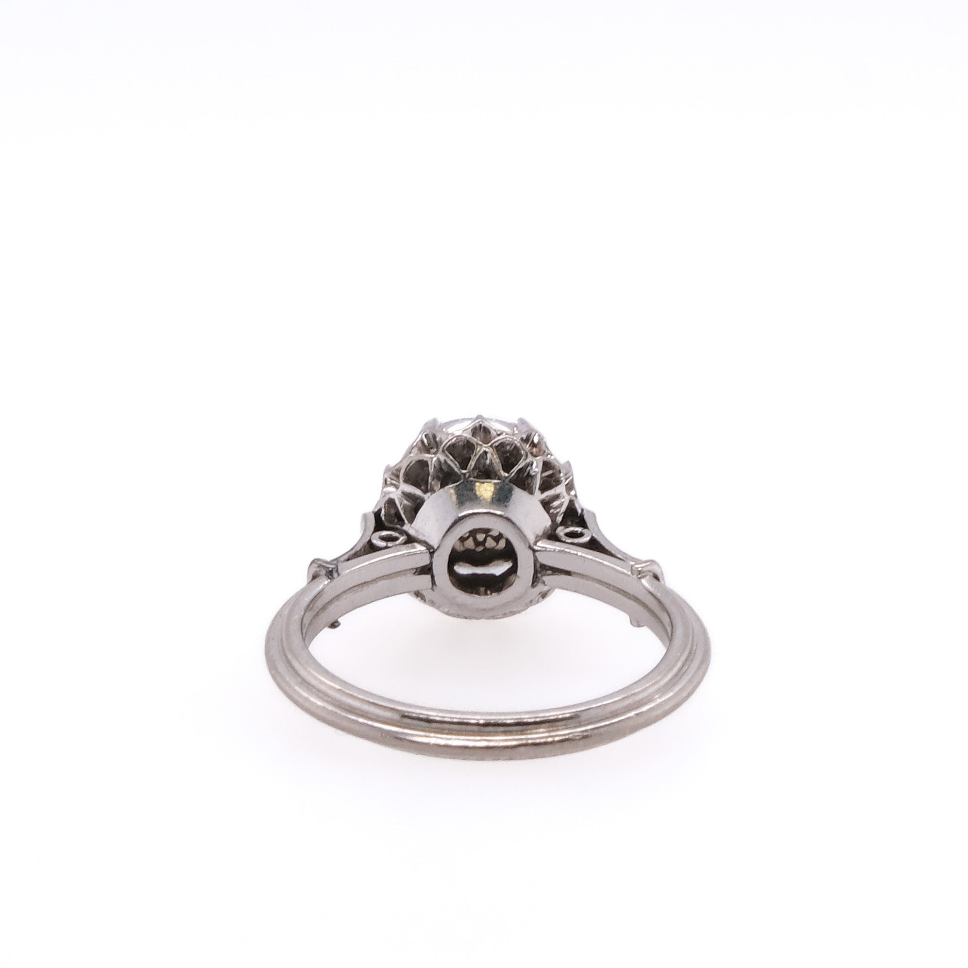 18k Victorian Rose Cut Diamond