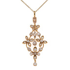 18k Victorian Diamond Pendant