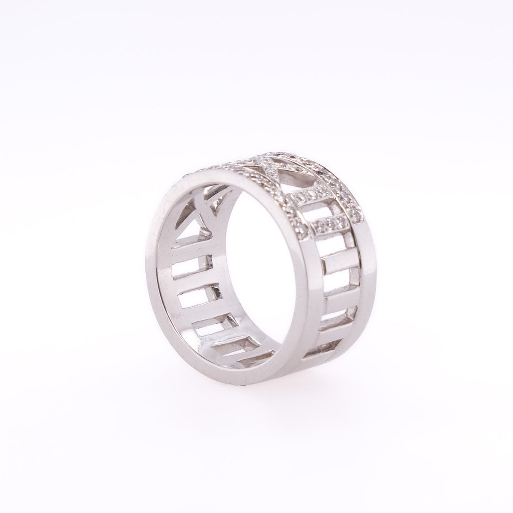 18k Diamond Band