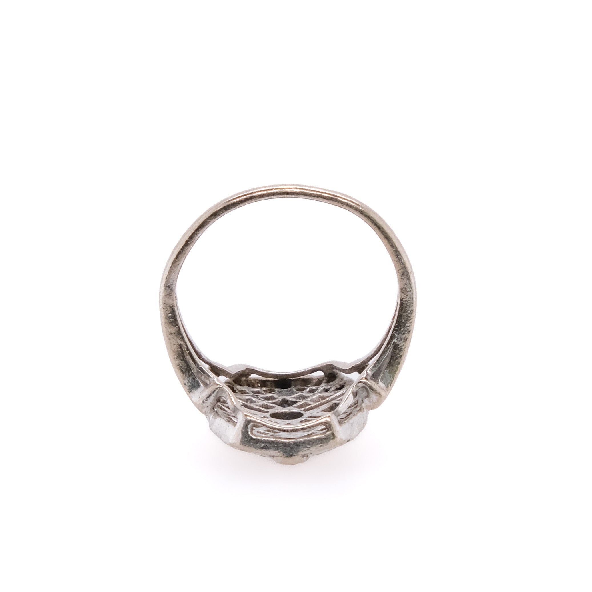 18k Sapphire & Diamond Ring