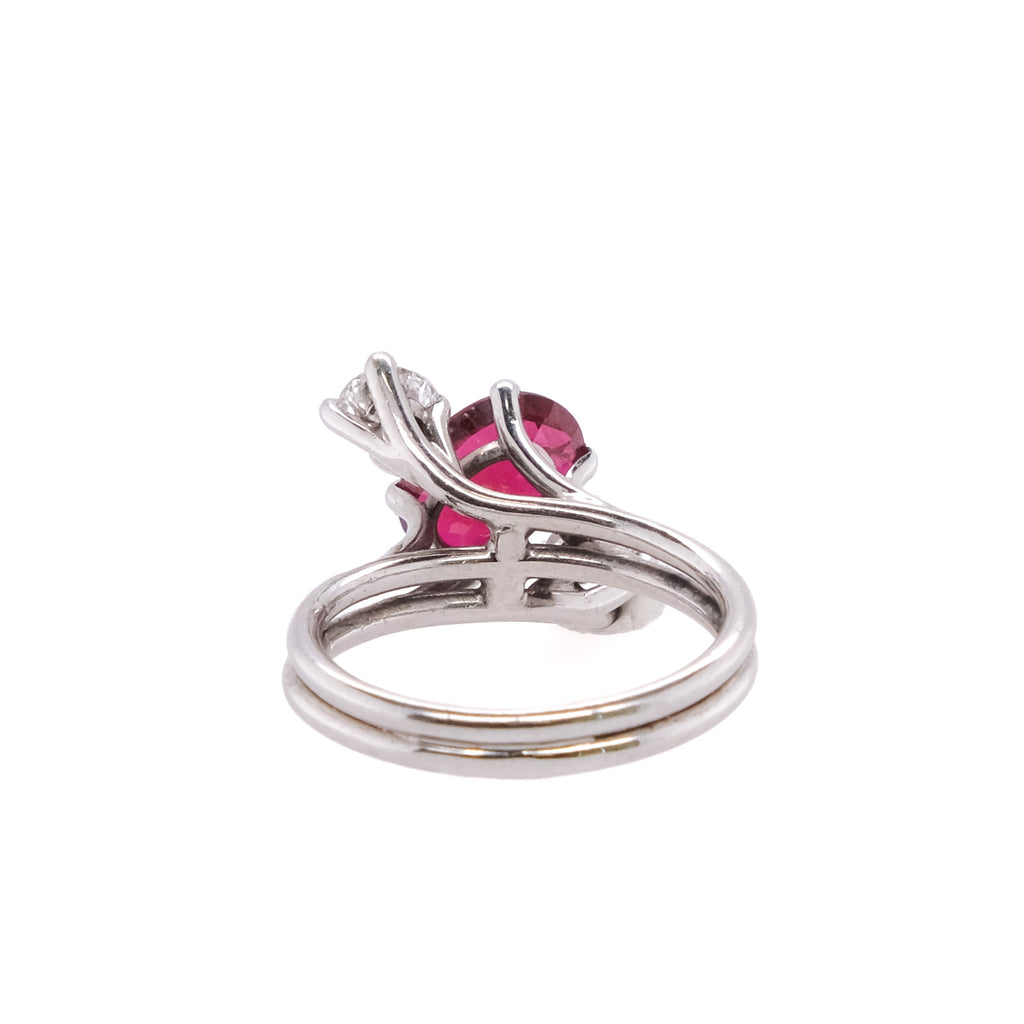 14k Ruby & Diamond Ring