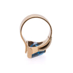 14k Blue Topaz Ring