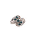 14k Blue Diamond Ring