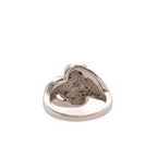 14k Blue Diamond Ring