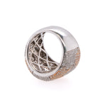 18k Diamond Puzzle Ring