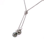 14k Pearl & Diamond Necklace