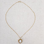 14k Opal Necklace