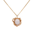 14k Opal Necklace