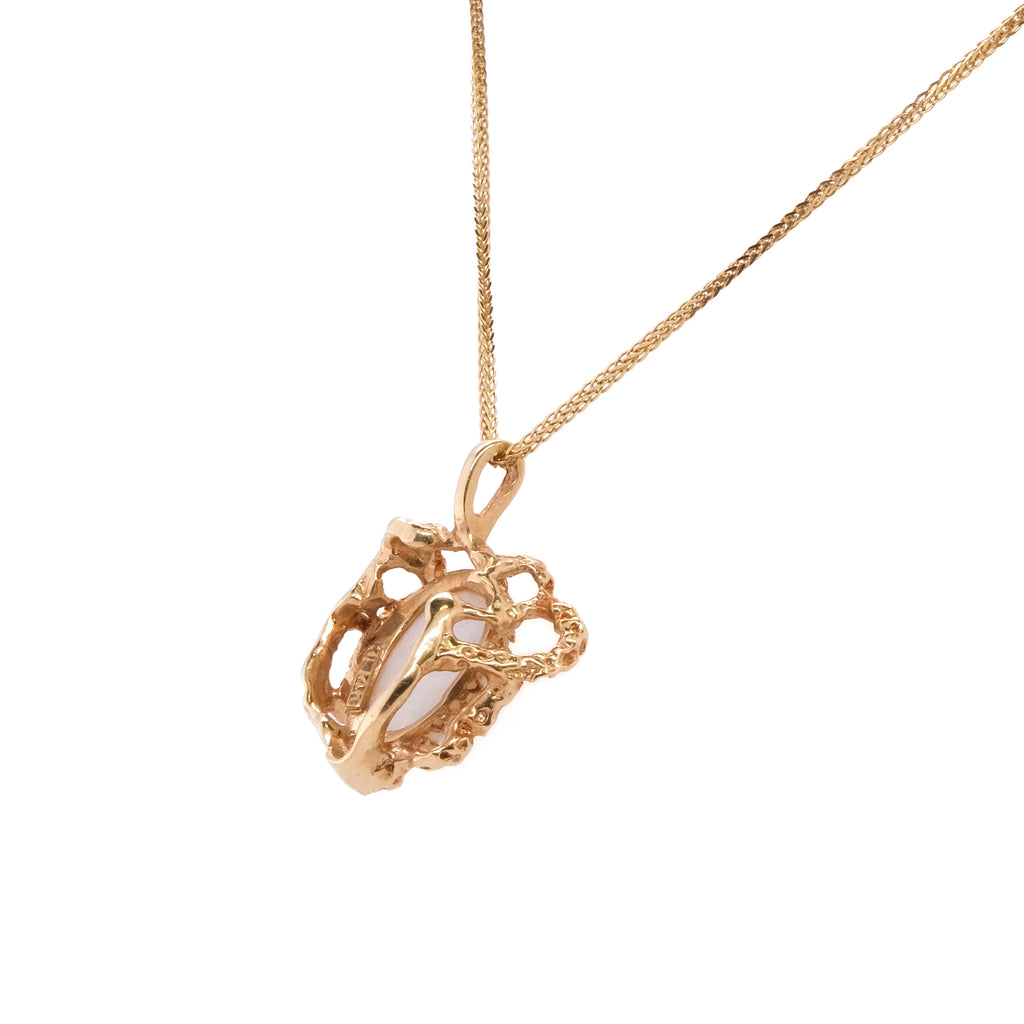 14k Opal Necklace