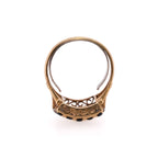 18k Sapphire & Diamond Ring