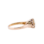 10k Floral Diamond Ring