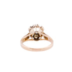 10k Floral Diamond Ring