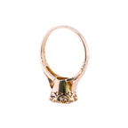 10k Floral Diamond Ring
