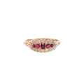 18k Ruby & Diamond Ring