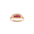 18k Ruby & Diamond Ring